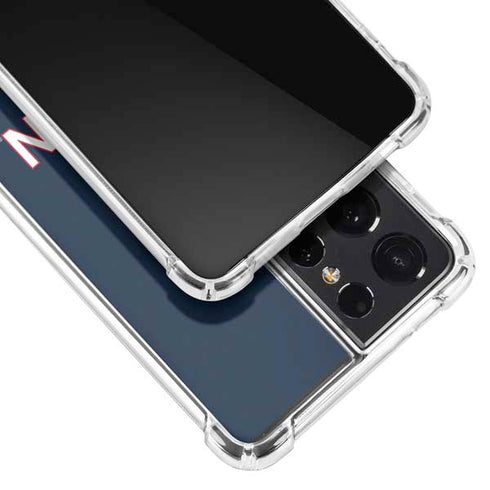 University of Connecticut Huskies UConn Galaxy S21 Ultra 5G Clear Case