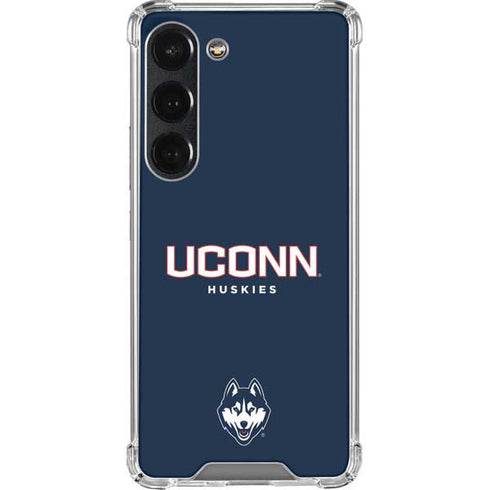 University of Connecticut Huskies UConn Galaxy S23 Clear Case