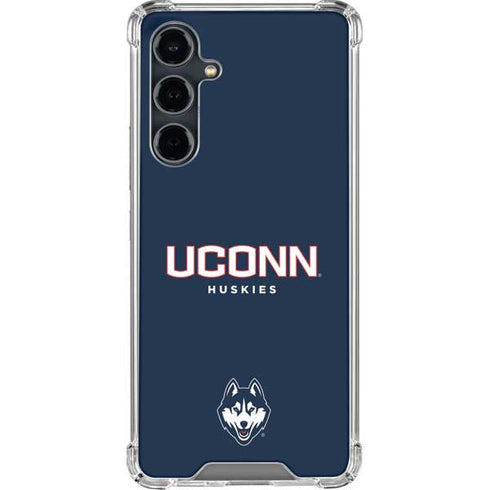 University of Connecticut Huskies UConn Galaxy S23 FE Clear Case