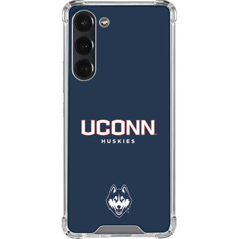 University of Connecticut Huskies UConn Galaxy S23 Plus Clear Case