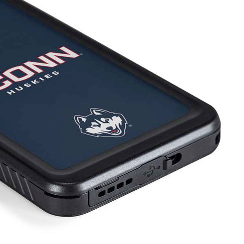 University of Connecticut Huskies UConn Galaxy S23 Waterproof Case