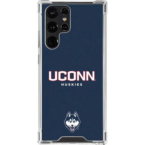 University of Connecticut Huskies UConn Galaxy S24 Ultra Clear Case