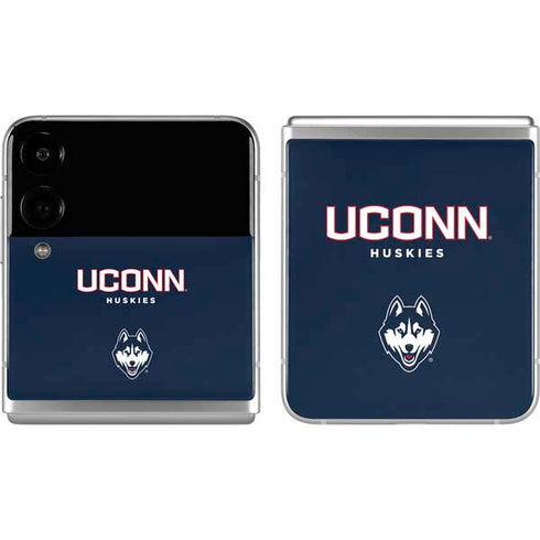 University of Connecticut Huskies UConn Galaxy Z Flip4 5G Skin