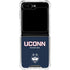 University of Connecticut Huskies UConn Galaxy Z Flip5 5G Clear Case
