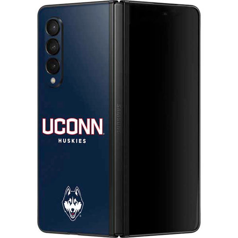 University of Connecticut Huskies UConn Galaxy Z Fold3 5G Skin