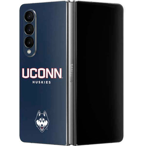 University of Connecticut Huskies UConn Galaxy Z Fold4 5G Skin