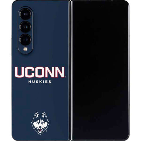 University of Connecticut Huskies UConn Galaxy Z Fold4 5G Skin