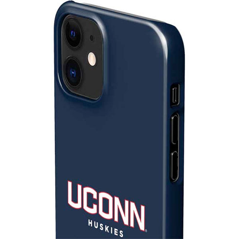 University of Connecticut Huskies UConn iPhone 12 Mini Lite Case