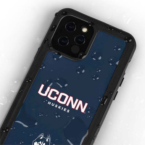 University of Connecticut Huskies UConn iPhone 12 Pro Max Waterproof Case