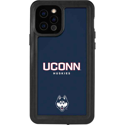 University of Connecticut Huskies UConn iPhone 12 Pro Waterproof Case
