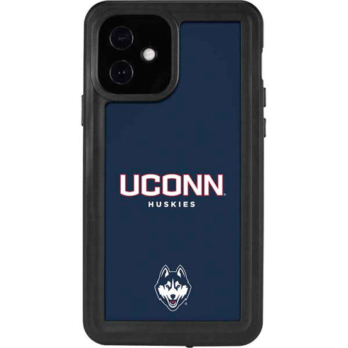 University of Connecticut Huskies UConn iPhone 12 Waterproof Case