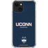 University of Connecticut Huskies UConn iPhone 13 Clear Case