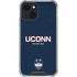 University of Connecticut Huskies UConn iPhone 14 Clear Case