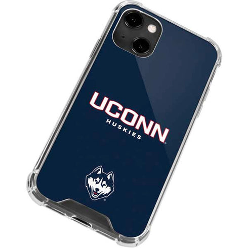 University of Connecticut Huskies UConn iPhone 14 Clear Case