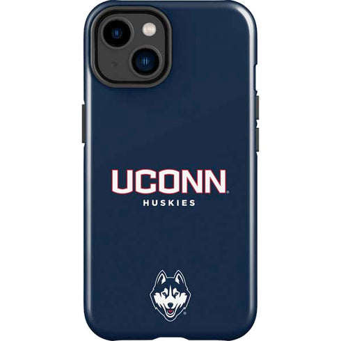 University of Connecticut Huskies UConn iPhone 15 Plus Impact Case