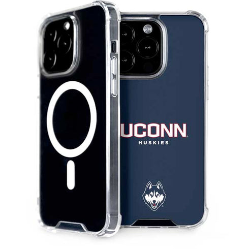 University of Connecticut Huskies UConn iPhone 15 Pro MagSafe Case