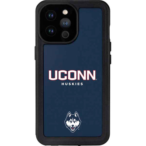 University of Connecticut Huskies UConn iPhone 14 Pro Max Waterproof Case