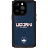 University of Connecticut Huskies UConn iPhone 14 Pro Waterproof Case
