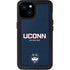 University of Connecticut Huskies UConn iPhone 15 Plus Waterproof Case