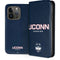 University of Connecticut Huskies UConn iPhone 15 Pro Folio Case