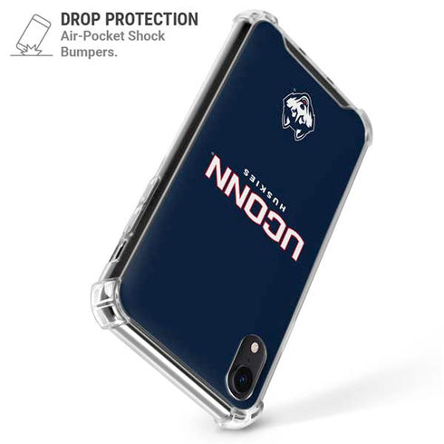 University of Connecticut Huskies UConn iPhone XR Clear Case