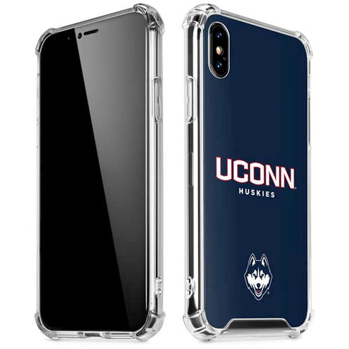 University of Connecticut Huskies UConn iPhone XS Max Clear Case