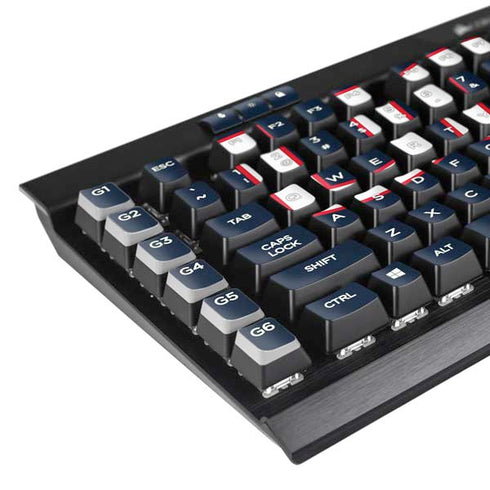 University of Connecticut Huskies UConn K95 RGB PLATINUM Mechanical Gaming Keyboard Skin