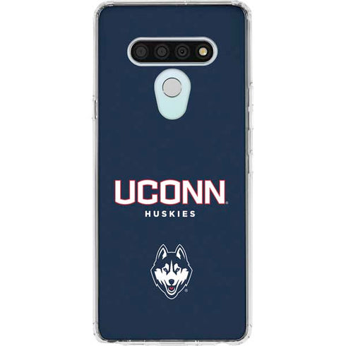 University of Connecticut Huskies UConn LG Stylo 6 Clear Case