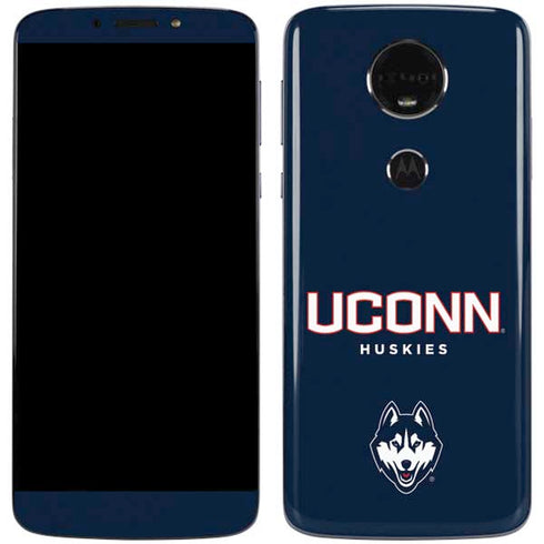 University of Connecticut Huskies UConn Moto E5 Plus Skin