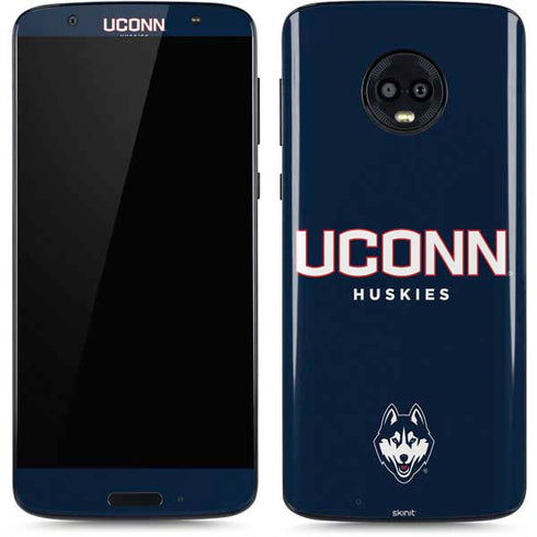 University of Connecticut Huskies UConn Moto G6 Skin