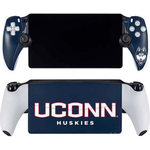 University of Connecticut Huskies UConn PlayStation Portal Remote Player Skin