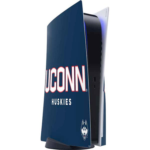 University of Connecticut Huskies UConn PS5 Console Skin