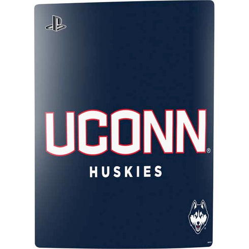 University of Connecticut Huskies UConn PS5 Console Skin