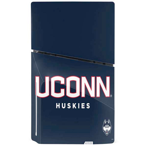 University of Connecticut Huskies UConn PS5 Slim Disk Console Skin