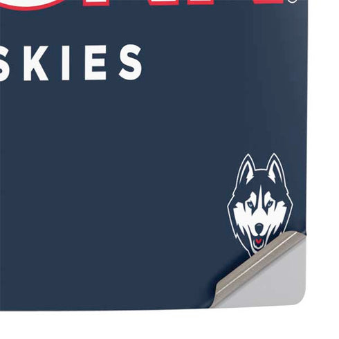 University of Connecticut Huskies UConn PS5 Slim Disk Console Skin