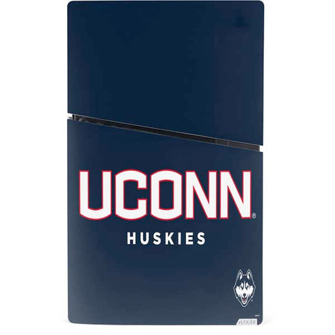 University of Connecticut Huskies UConn PS5 Slim Digital Edition Console Skin