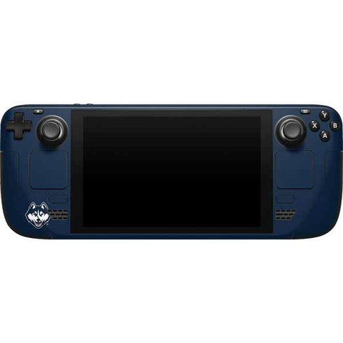 University of Connecticut Huskies UConn Steam Deck Handheld Gaming Computer Skin