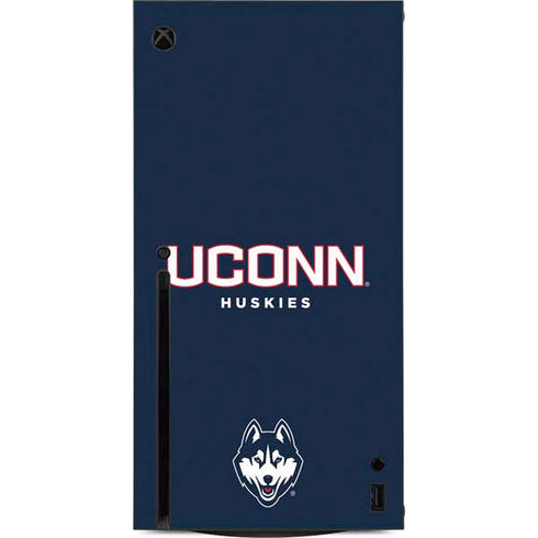 University of Connecticut Huskies UConn Xbox Series X Console Skin