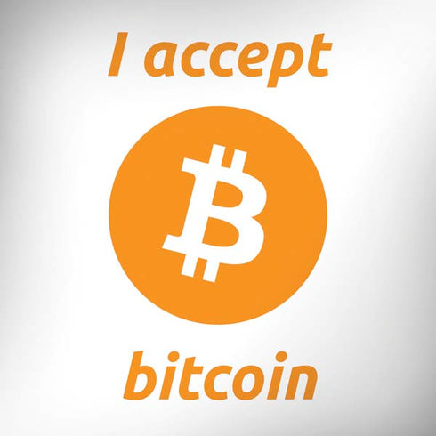 I Accept Bitcoin Dell Alienware Skin