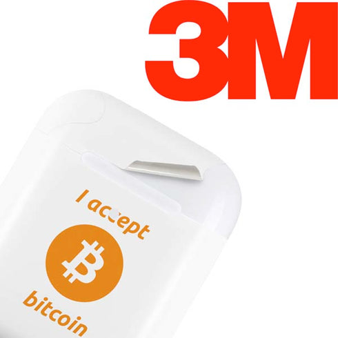 I Accept Bitcoin Apple AirPods 2 Skin
