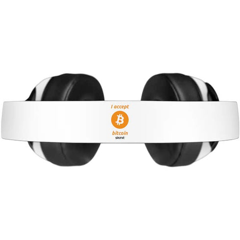 I Accept Bitcoin Beats Solo Pro Skin
