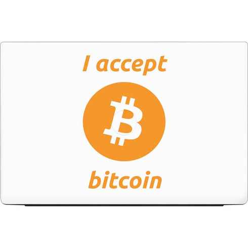 I Accept Bitcoin Dell Vostro Skin