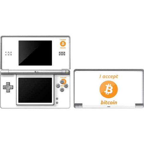 I Accept Bitcoin DS Lite Skin