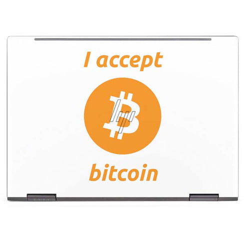 I Accept Bitcoin HP Envy Skin