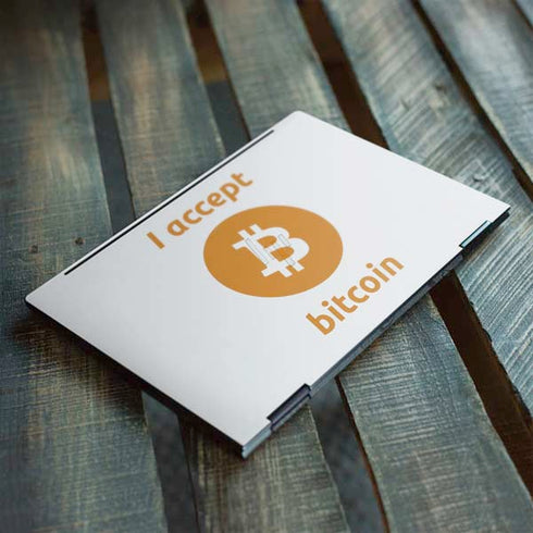 I Accept Bitcoin HP Envy Skin