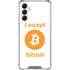 I Accept Bitcoin Galaxy A14 5G Clear Case