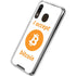 I Accept Bitcoin Galaxy A30 Clear Case