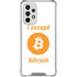 I Accept Bitcoin Galaxy A53 5G Clear Case