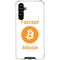 I Accept Bitcoin Galaxy A54 5G Clear Case