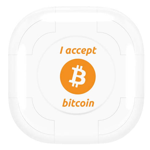I Accept Bitcoin Galaxy Buds Live Skin